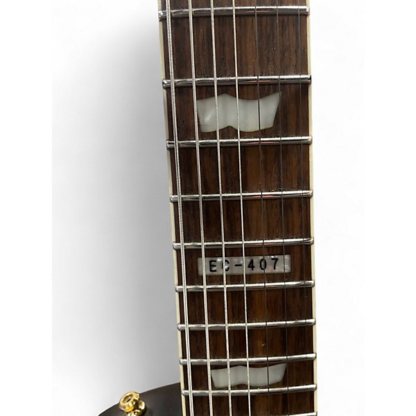 Used Ltd EC407 Black Solid Body Electric Guitar