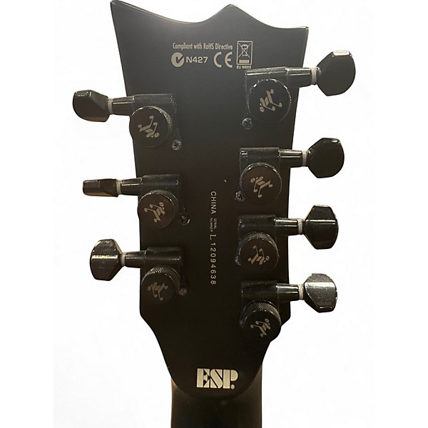 Used Ltd EC407 Black Solid Body Electric Guitar