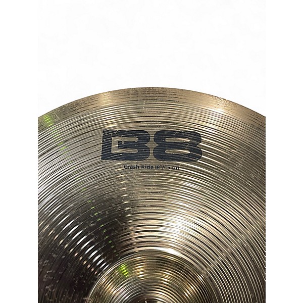 Used SABIAN 18in B8 Crash Ride Cymbal