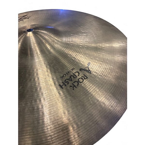 Used Zildjian 18in A Series Rock Crash Cymbal
