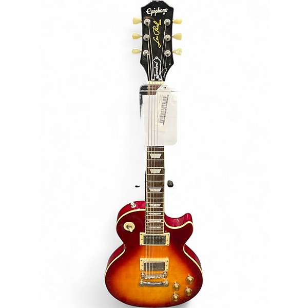 Used 2020 Epiphone Les Paul Standard 1950s Heritage Cherry Sunburst Solid Body Electric Guitar