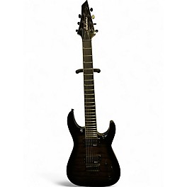 Used Jackson JS22-7 Dinky 7 String Transparent Black Burst Solid Body Electric Guitar