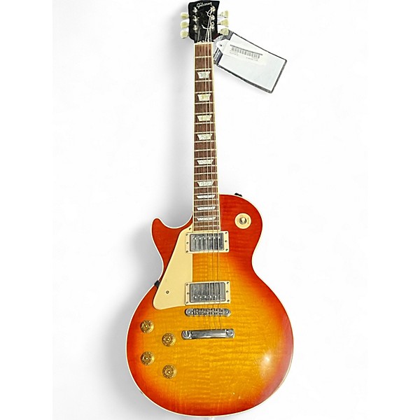 Used 2004 Gibson LP5+LHSNH1 Tobacco Sunburst Electric Guitar