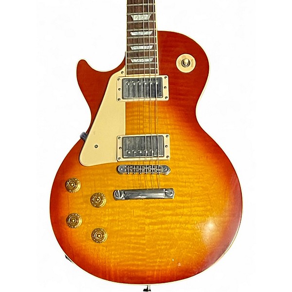 Used 2004 Gibson LP5+LHSNH1 Tobacco Sunburst Electric Guitar