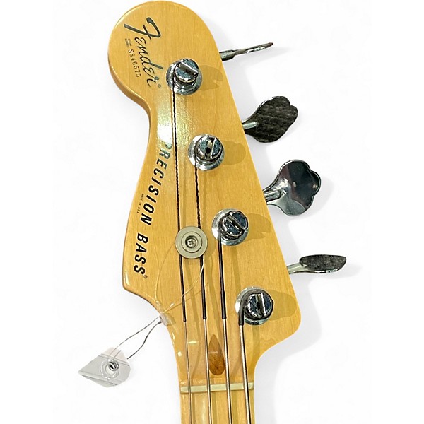 Vintage 1978 Fender PRECISION BASS LH Natural Electric Bass Guitar