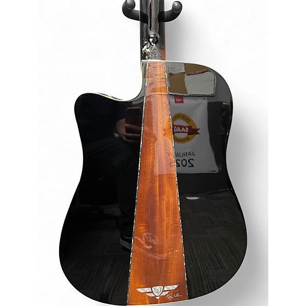 Used Keith Urban Player sunburst Acoustic Guitar