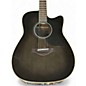 Used Yamaha A1M Trans Black Acoustic Electric Guitar