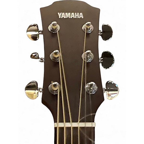 Used Yamaha A1M Trans Black Acoustic Electric Guitar
