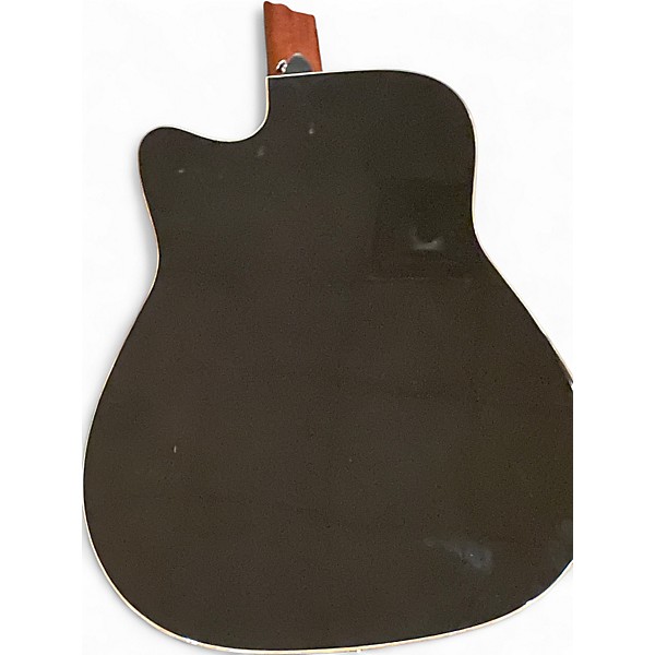 Used Yamaha A1M Trans Black Acoustic Electric Guitar