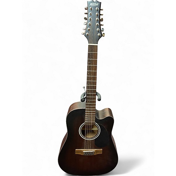 Used Mitchell t331tce mahogany 12 String Acoustic Electric Guitar