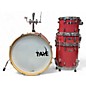 Used Taye Drums 4 Piece ProX Pink Drum Kit thumbnail