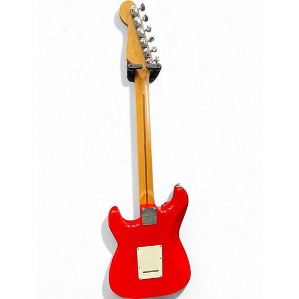 Used Fender SQUIER SERIES STRATOCASTER HSS RED Solid Body Electric Guitar