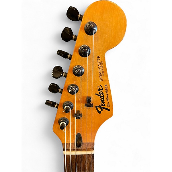 Used Fender Standard Stratocaster Candy Apple Red Solid Body Electric Guitar