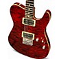 Used Tom Anderson Hollow Cobra Cajun Red Solid Body Electric Guitar