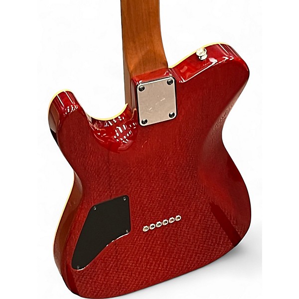 Used Tom Anderson Hollow Cobra Cajun Red Solid Body Electric Guitar