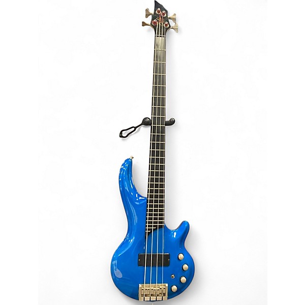 Used Cort CURBOW blue Electric Bass Guitar