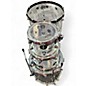Used DW 4 Piece Design Series Acrylic clear Drum Kit