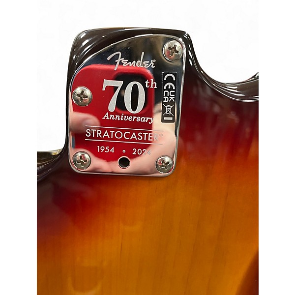 Used Fender 70th Anniversary American Professional II Stratocaster Comet Burst Solid Body Electric Guitar