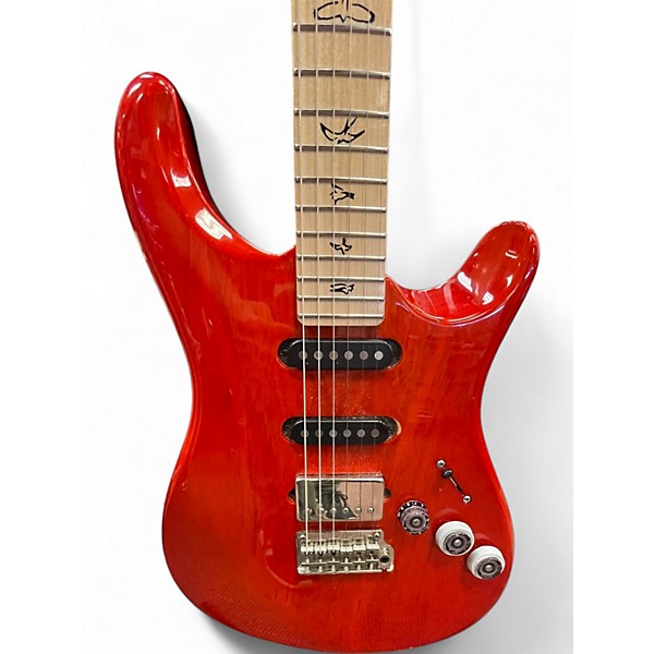 Used PRS Fiore AMARYLLIS Red Solid Body Electric Guitar