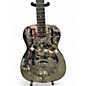 Used Recording King RM-997-H Chrome Silver Resonator Guitar