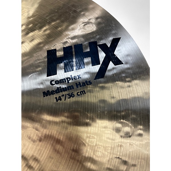 Used SABIAN 14in HHX COMPLEX HI HATS Cymbal