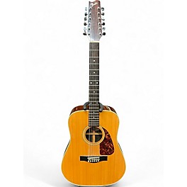 Used Fender F-330-12 Natural 12 String Acoustic Guitar