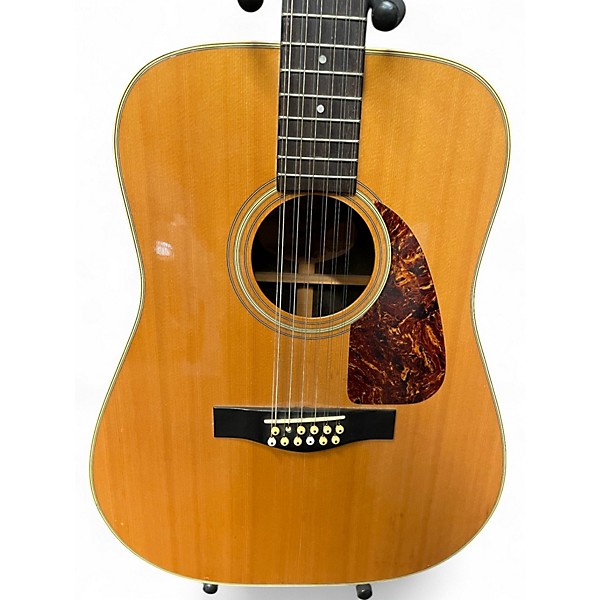 Used Fender F-330-12 Natural 12 String Acoustic Guitar