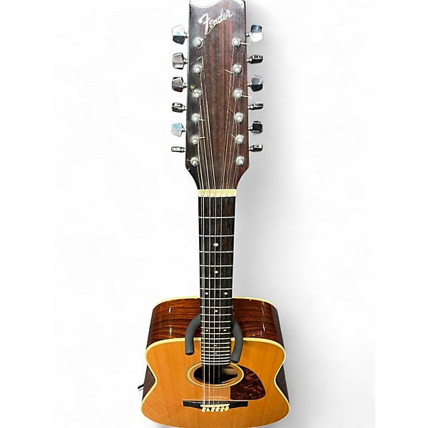 Used Fender F-330-12 Natural 12 String Acoustic Guitar