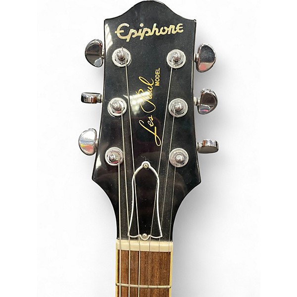 Used Epiphone Les Paul Standard Elite 2 Color Sunburst Solid Body Electric Guitar