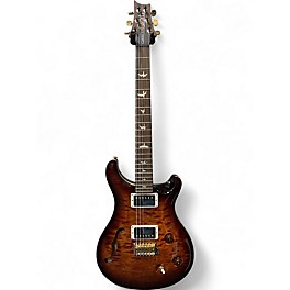Used 2020 PRS WOOD LIBRARY CUSTOM 22 SEMI HOLLOW BLACK GOLD Hollow Body Electric Guitar