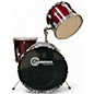 Used Gammon Percussion 4 Piece DRUM KIT Black Drum Kit thumbnail