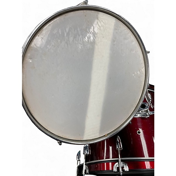 Used Gammon Percussion 4 Piece DRUM KIT Black Drum Kit