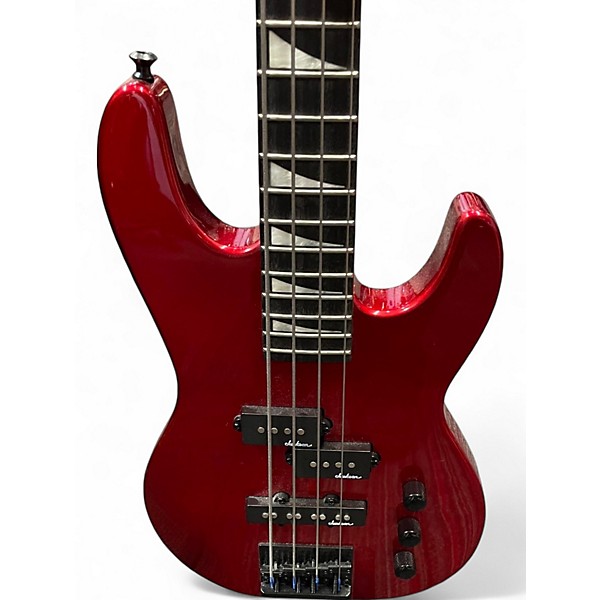 Used Jackson JS1X Minion Bass Candy Apple Red Metallic Electric Bass Guitar