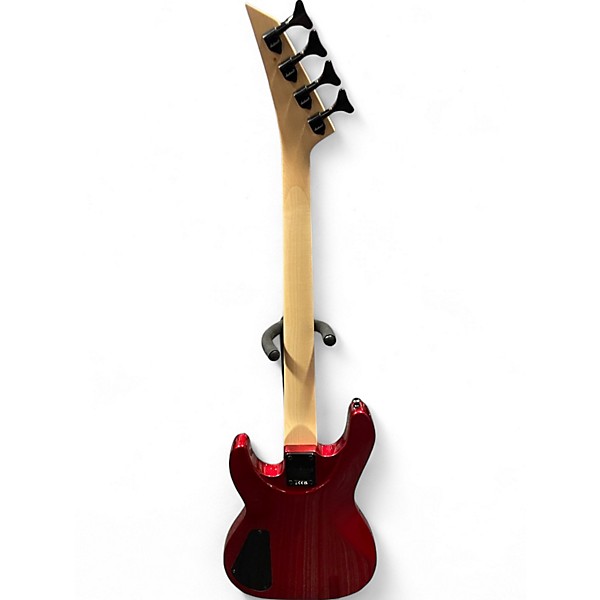 Used Jackson JS1X Minion Bass Candy Apple Red Metallic Electric Bass Guitar