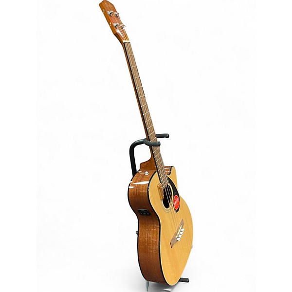 Used Fender CB60SCE Natural Acoustic Bass Guitar