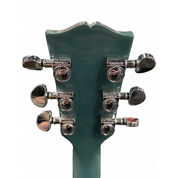 Used 2006 Gibson Memphis ES 335 Diamond w/ Bigsby Pelham Blue Hollow Body Electric Guitar