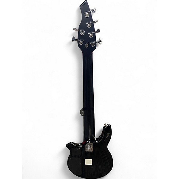 Used Ernie Ball Music Man Bongo 6 String Black Electric Bass Guitar