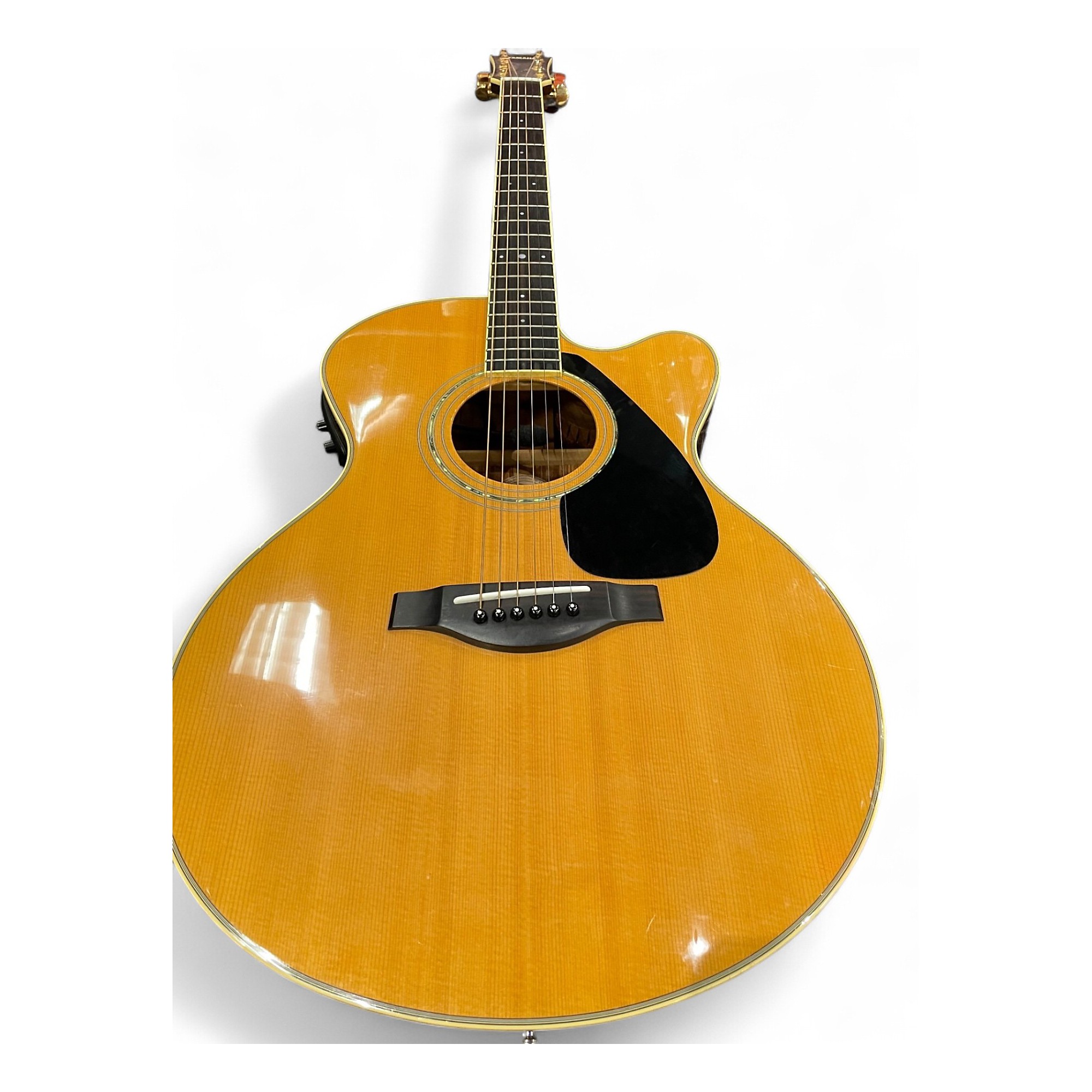 Used Yamaha LJX6C Natural Acoustic Electric Guitar Natural