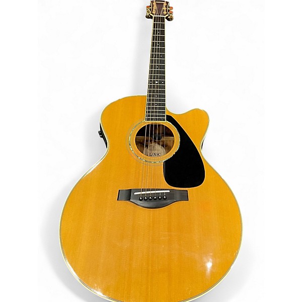 Used Yamaha LJX6C Natural Acoustic Electric Guitar