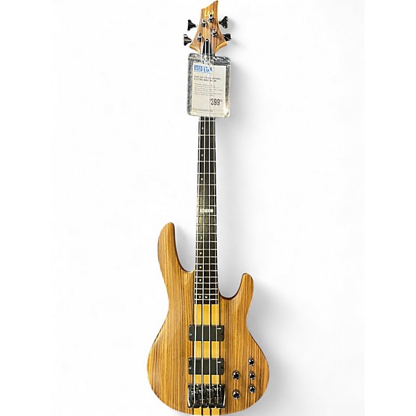 Used ESP LTD B4Z Natural Electric Bass Guitar