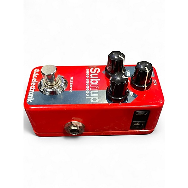 Used TC Electronic Sub N Up Octaver Effect Pedal