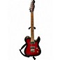 Used Fender CUSTOM TELEECASTER HH BLACK CHERRY BURST Solid Body Electric Guitar thumbnail