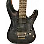 Used Schecter Guitar Research demon FR6 trans black Solid Body Electric Guitar