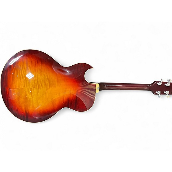 Used Heritage H575 2 Color Sunburst Acoustic Electric Guitar