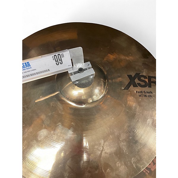 Used SABIAN 14in XSR Cymbal