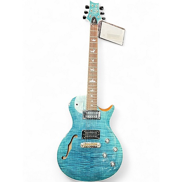 Used PRS Zach Myers Signature SE Trans Blue Solid Body Electric Guitar