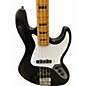 Used Cort Jazz Black and White Electric Bass Guitar