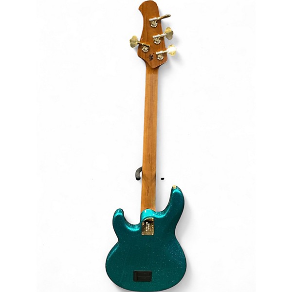 Used Ernie Ball Music Man StingRay Special HH Blue  Electric Bass Guitar