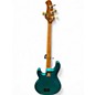 Used Ernie Ball Music Man StingRay Special HH Blue  Electric Bass Guitar