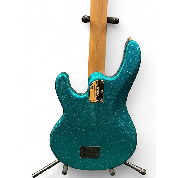 Used Ernie Ball Music Man StingRay Special HH Blue  Electric Bass Guitar